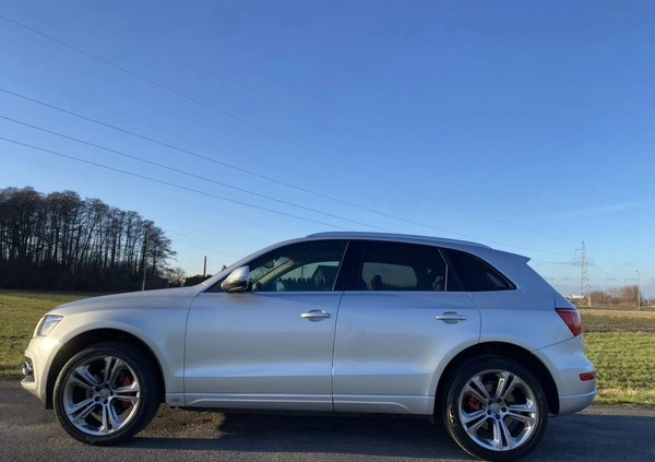 Audi Q5 cena 43900 przebieg: 246232, rok produkcji 2009 z Radków małe 466